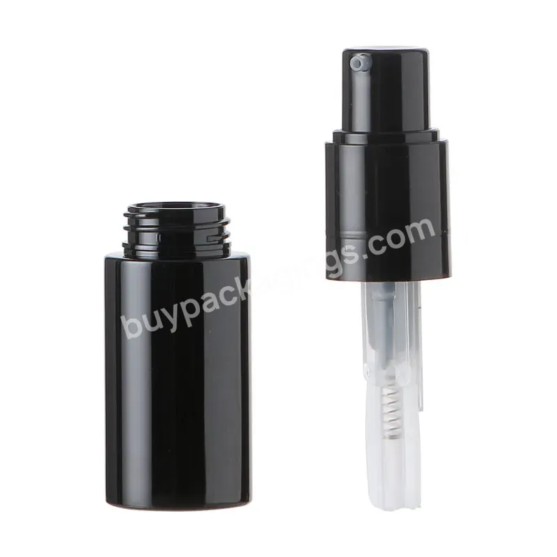 Clear 50ml Plastic Pet Dry Hair Powder Spray Pump Bottle Plastic Sprayer Powder Pump Bottle For Cosmetic Packaging