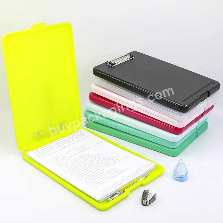 Clear A4 A5 A6 Waterproof Storage Clipboard Stationery Filing Products Plastic Pp File Box Folder Accessories Document Case - Buy File Folder Accessories,Plastic File Box,Plastic Documents Case.