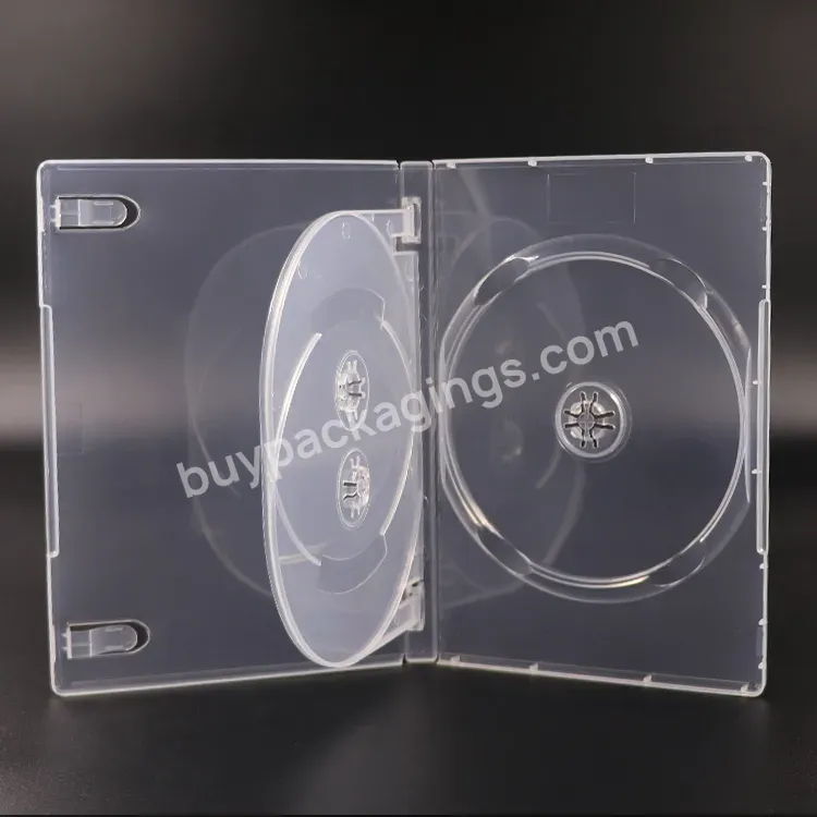 Clear Boxes Plastic For Movies Dvds Case Compact Disc Cd/dvd Box Cases Holder