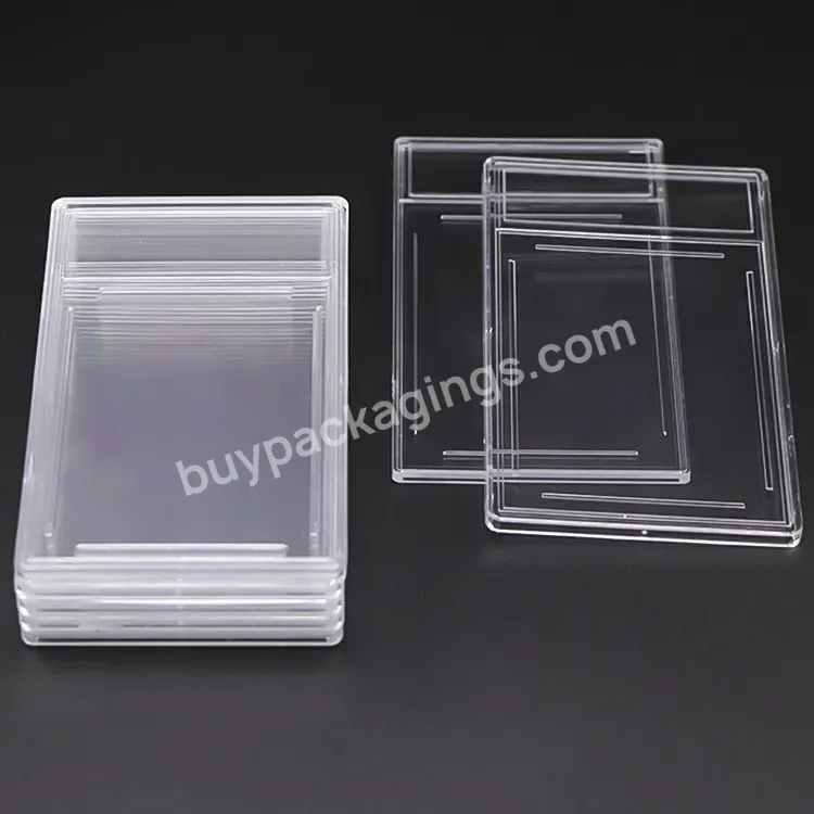 Clear Customized Protect Sign Official Baseball Postcard Dna Slab Cards Slab Grading Card Slabs Sports Card Case For Pokemon - Buy Sports Card Case,Grading Card Slabs,Card Case For Pokemon.