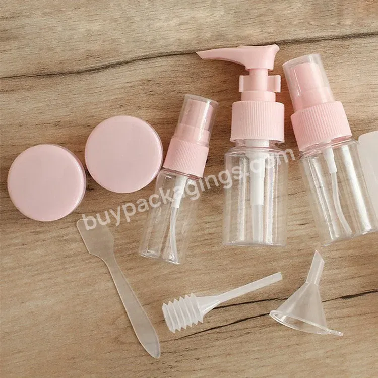 Clear Empty Plastic Bottles,8set Travel Size Perfume Bottle