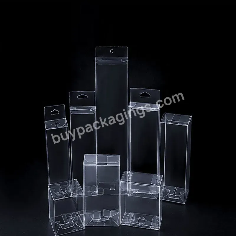 Clear Gift Favor Boxes Clear Rectangle Candy Transparent Box Plastic Treat Packaging