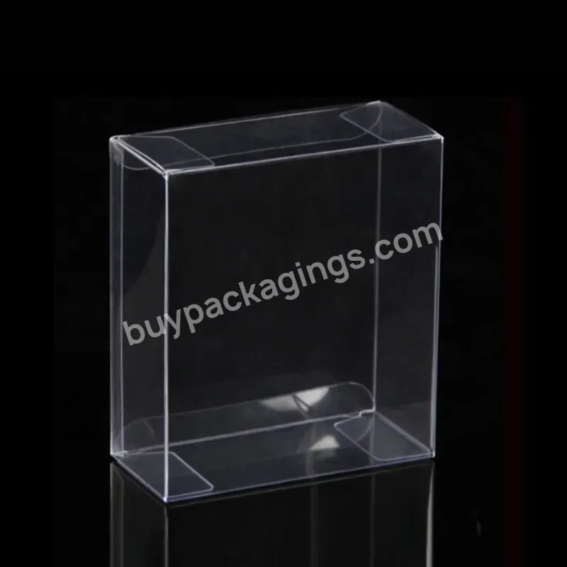 Clear Gift Favor Boxes Clear Rectangle Candy Transparent Box Plastic Treat Packaging