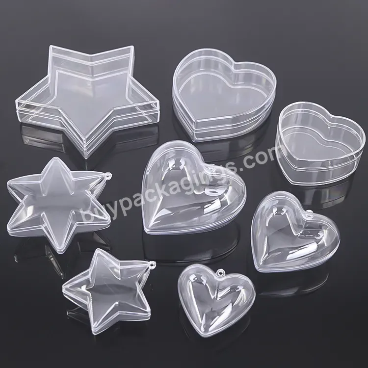 Clear Keepsake Case Candy Dessert Acrylic Wedding Box Storage Clear Gift Box Valentines Rings Necklace Jewelry Packaging Box