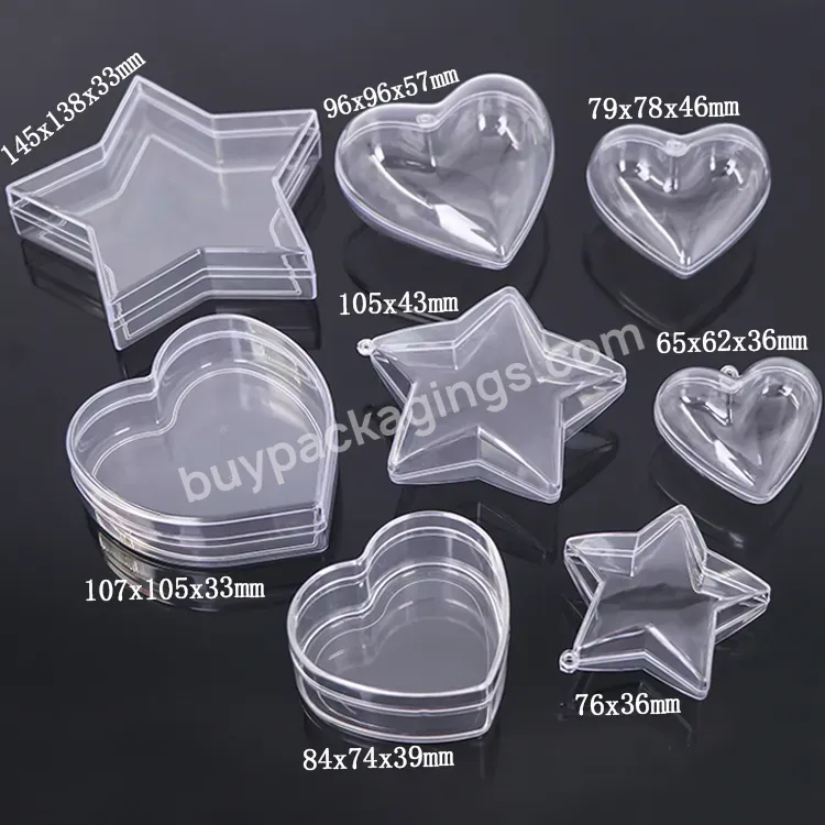 Clear Keepsake Case Candy Dessert Acrylic Wedding Box Storage Clear Gift Box Valentines Rings Necklace Jewelry Packaging Box