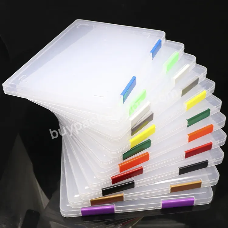 Clear Note Book Documents Desk Paper Organizer Office File Box A3 Size Plastic Document Storage Case For Medical - Buy Box File A3 Size,Plastic Document Storage Case,Document Storage Box.