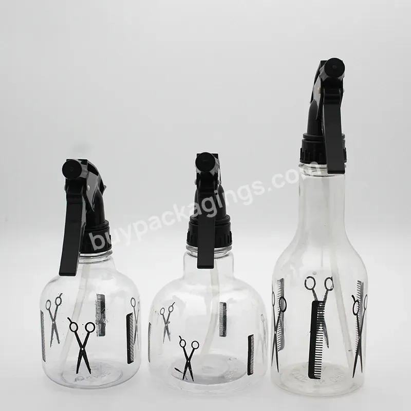 Clear Plastic 500ml Spray Bottle Trigger Spray Bottle Thick Wall Plastic Pet 500 Ml