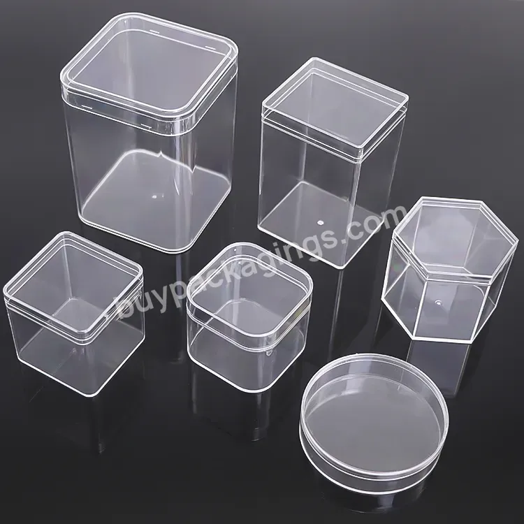 Clear Plastic Dessert Box Candy Storage Cube Case Accessories Tool Packing Boxes Transparent Fashion Container Keepsake Box