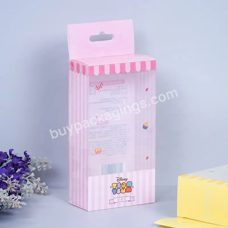 Clear Plastic Packaging Box Custom Clear Pvc Boxes For Mobile Phone Cover Transparents Design Gift Box Packaging