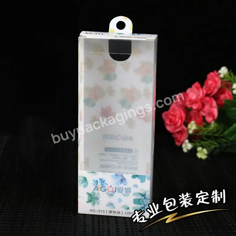 Clear Plastic Pvc Packaging Boxes High Transparent Pet Rpet Plastic Retail Packaging Pet Pvc Box