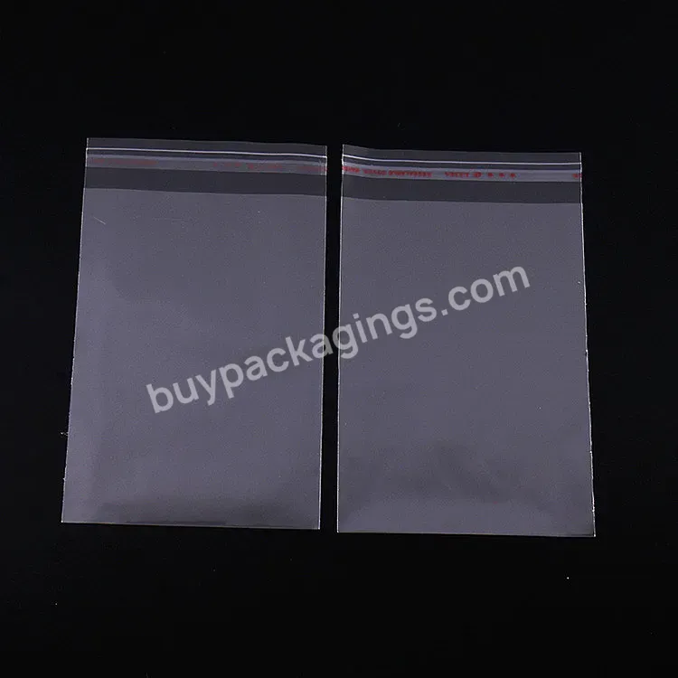 Clear Poly Opp Bag Bopp Cellophane Self Adhesive Bag Strong Sealing Self Adhesive Cosmetics Opp Plastic Bag Packing Package