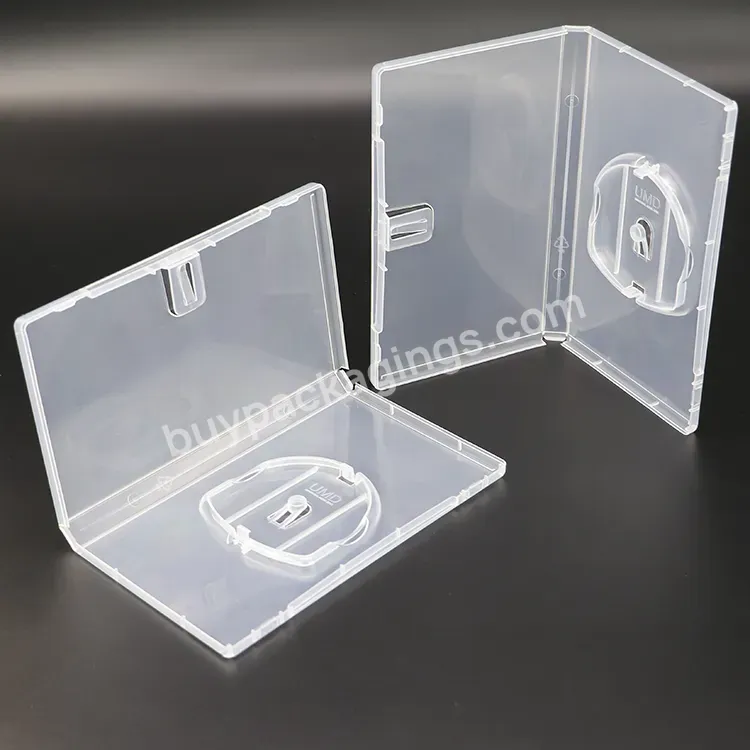 Clear Pp Gameboy Umd 15mm Plastic Game Console Storage Box Genuine Game Accessories Umd Game Card Case For Psp Umd Playstation