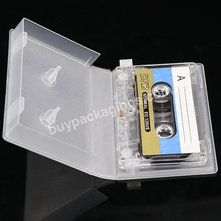 Clear Protective Plastic Case Cover For Vhs Vcr Cassette Tapes Audio Cassette Case Storage Blank Vhs Video Cassettes Tape - Buy Blank Vhs Video Cassettes Tape,Audio Cassette Case,Vhs Vcr Cassette Tapes Case.