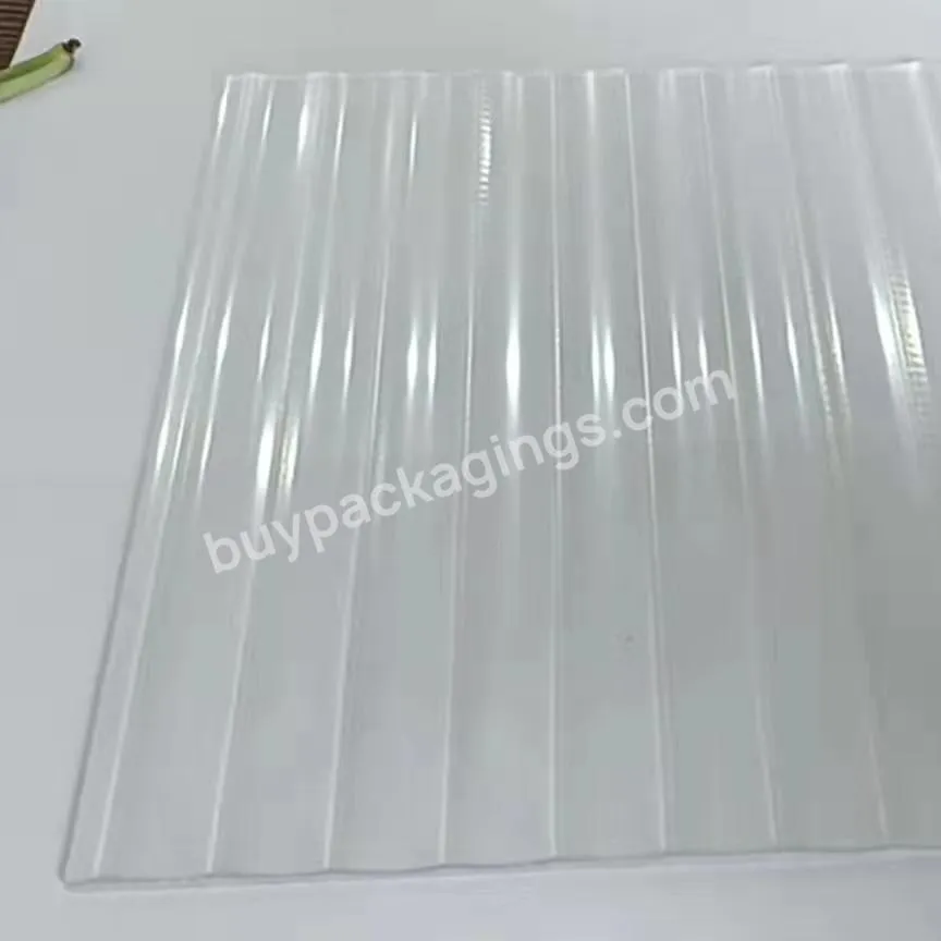 Clear Ps Polystyrene Patterned Fluorescent Light Prismatic Sheet