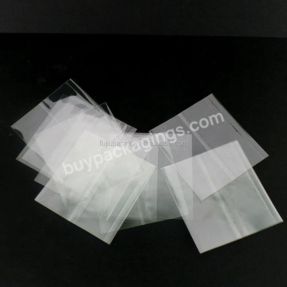 Clear Pvc Heat Shrink Wrap Film Bag For Beverage Bottle/jar/cosmetic Packaging