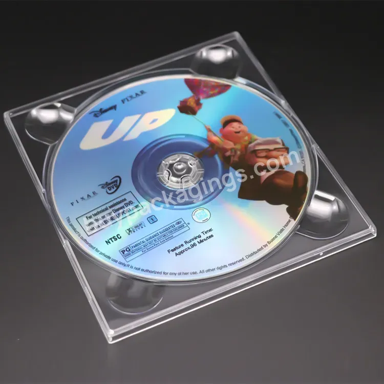 Clear Single Music Movie Game Disc Dvd Tray Cd Holder Blu-ray Cd Digi Tray - Buy Dvd Tray,Cd Holde,Cd Digi Tray.