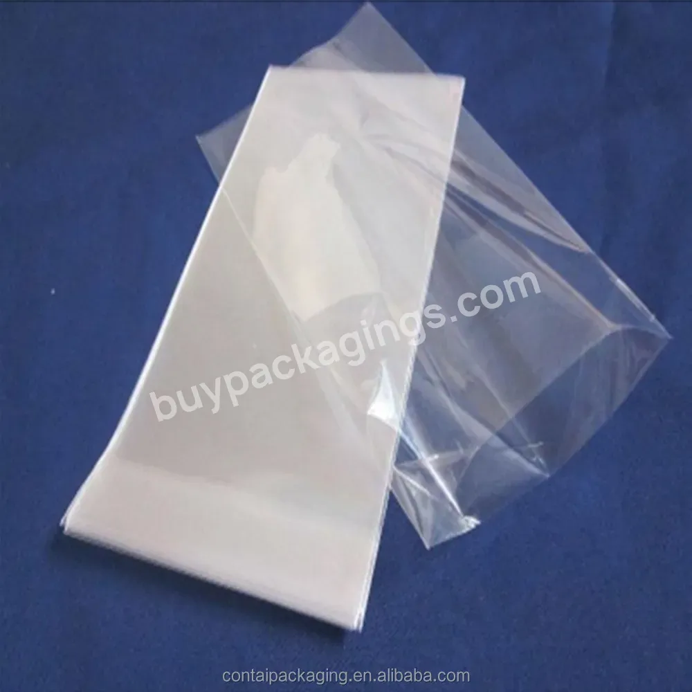 Clear Small Polybags Opp Plastic Packaging Poly Bags With Self Adhesive Seal Flap And Euro Hole