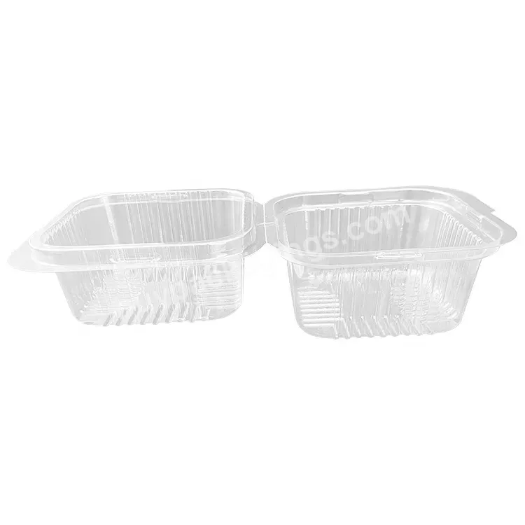 Clear Takeaway Fast Food Clamshell Containers Food Packaging Wholesale Plastic Pet Transparent Rosin Hamburger Packaging Box