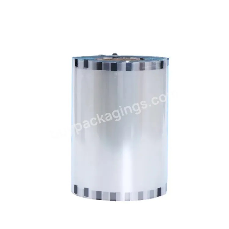 Clear Transparent Cellophane Wrap Roll With White Dot Patterned Flower Wrapping Paper Film