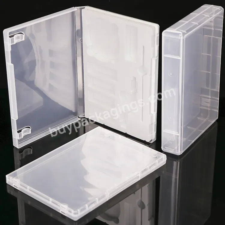 Clear Transparent Custom Square Clear Plastic Containers Transparent Rectangle Plastic Gift Box Mini Portable Storage