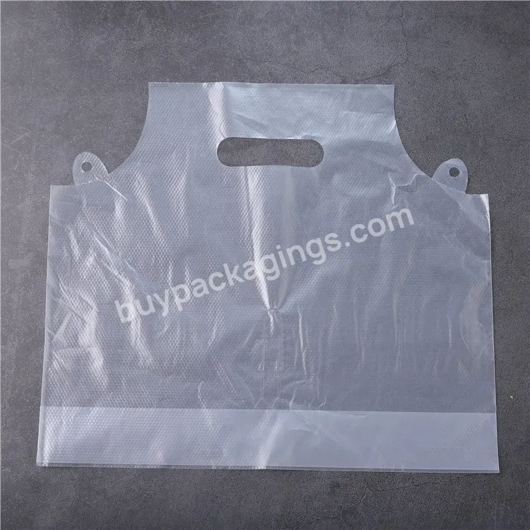 Clear Transparent High Quality Hdpe Plastic Drinking Beverage Juice Take Away Bag