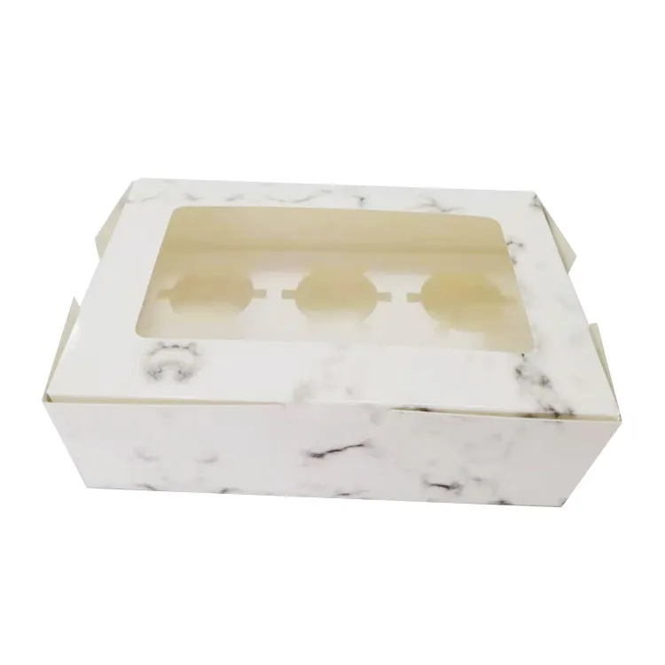 Clear Window Gift Box Wedding Chocolate Candy Cake Paper Packaging Box