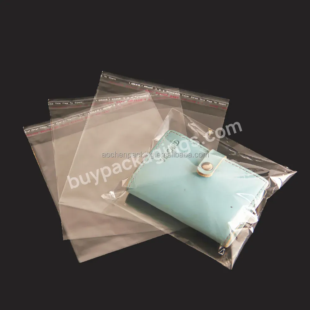 Clothing Packaging Bags Custom Logo,Clear Packaging Bags Self Adhesive,Opp Plastic Bag