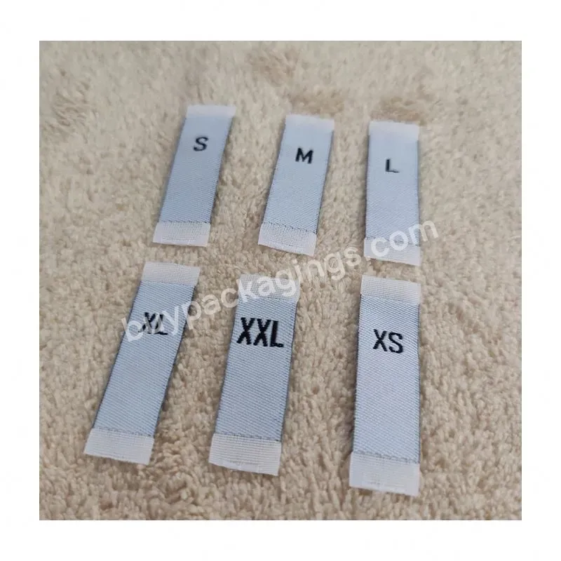 Clothing Textiles Accessory Wholesale Custom Charm Name Logo Self Adhesive Fabric Woven Label Patch For Costume