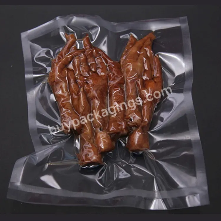 Co-extruded Vacuum Pouch 3 Side Seal Sachet Vaccume Seal Bag Vaccume Seal Container