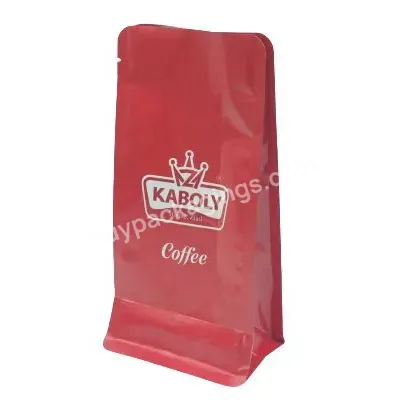 Coffee Bag Stand Up With Valve And Zipper