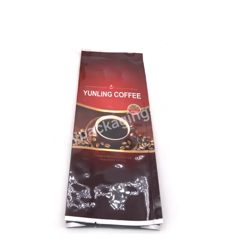 Coffee Bag Tea Stand Up Pouch Sachet Packaging Powder Zipper Plastic Packing Pack Food Bean Sealed Vacuum Custom Print