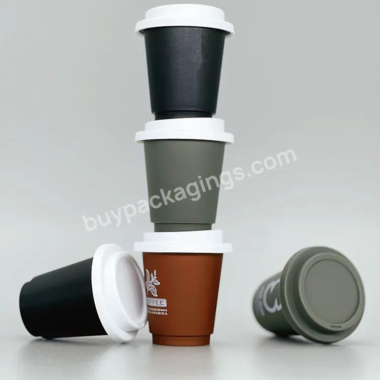 Coffee Capsules Pp High Quality Instant Coffee Pod Packaging Box Powder And Liquid Packaging Jars