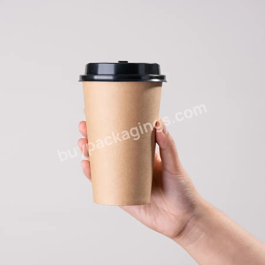 Coffee Cups Eco-friendly Coffee Hot Drink Paper Cup Manufacturer Disposable Cup With Lid