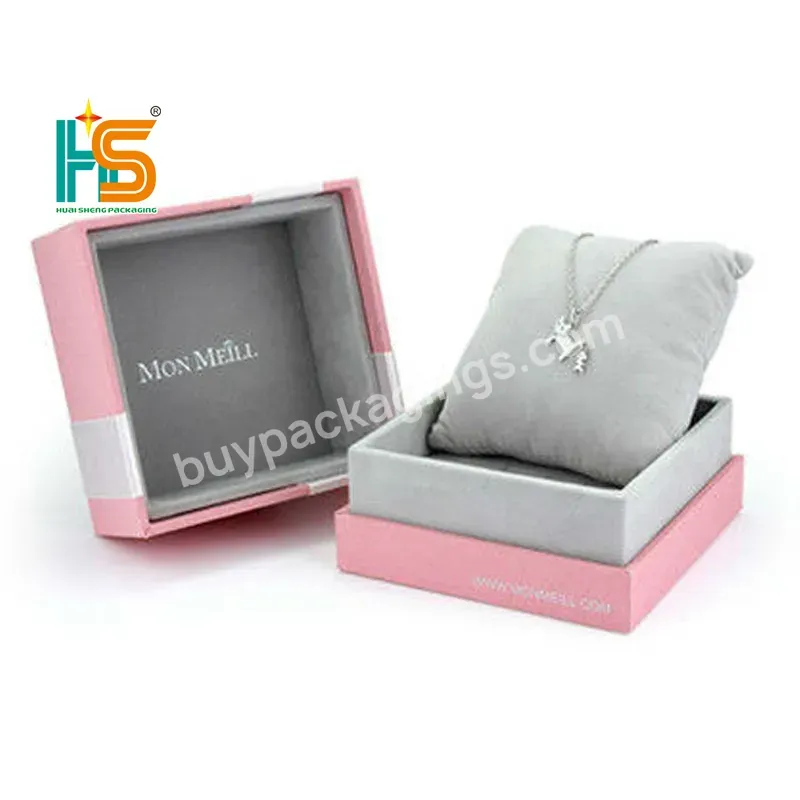 Color Top And Bottom Fashion Cardboard Paper Ring Necklace Bracelet Earring Jewelry Paper Set Box