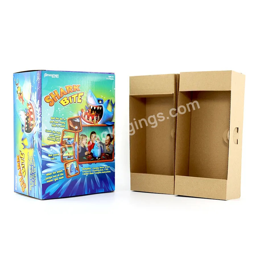 Colorful Box Corrugated Cheap Carton Paper Box With Your Own Logo Die Cut Box