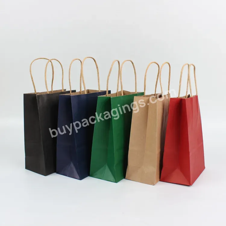 Colorful Cowhide Styles Festival Gift Kraft Bag Shopping Multifunction Recyclable Paper Bag With Handles