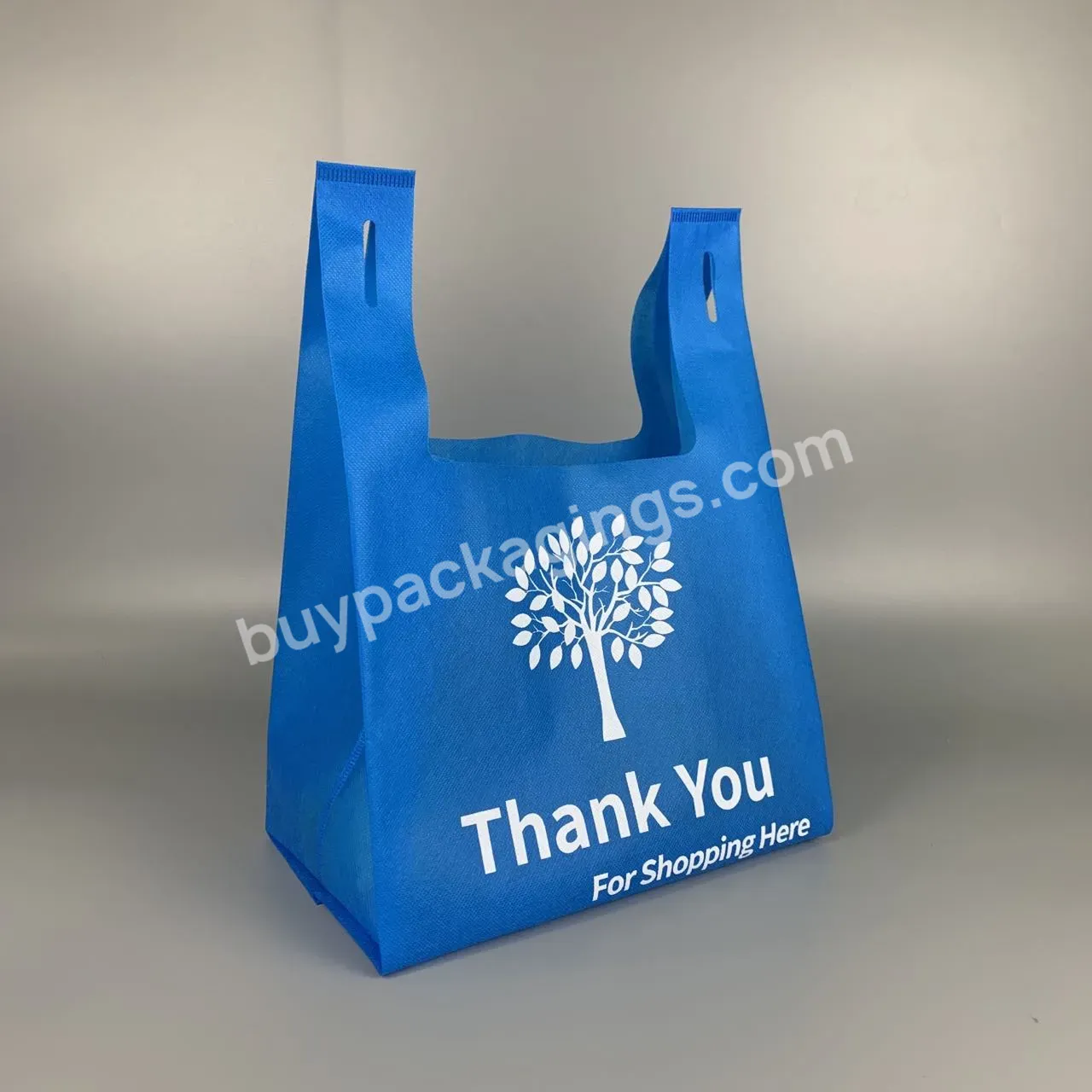 Colorful High Quality Recycle Laminated Luxury Custom Shopping Handle Pp Non Woven T-shirt Bag Exported To Canada For Package