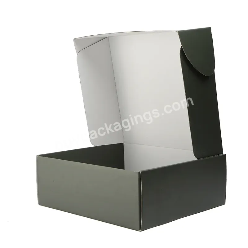 Colorful Luxury Customized Corrugated Express Mailer Paper Packaging Shipping Box