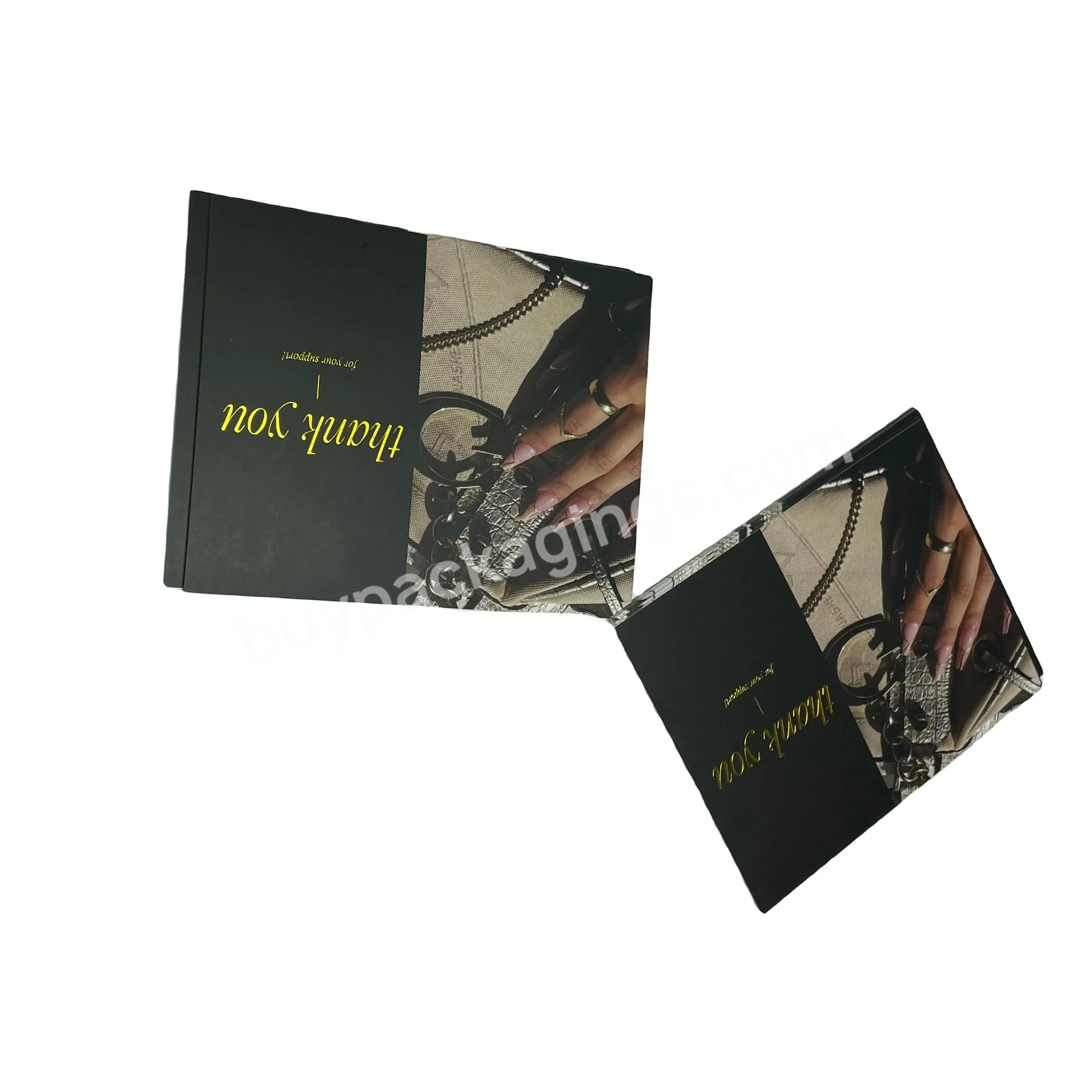 Colorful Paper Business Thank You Cards High Quality Custom Paper Cards Printing