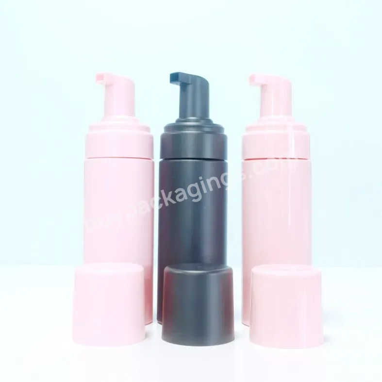 Colorful Pink Amber Black Plastic Shampoo Dispenser Pump Foaming Soap Foam Bottle Pump 150ml Shampoo Foam Pump Bottle