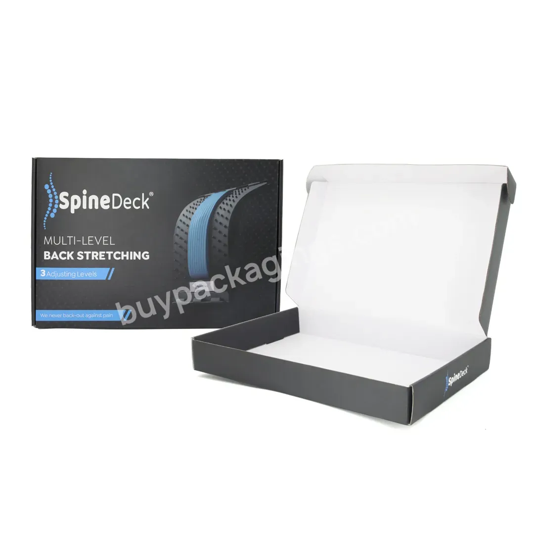 Colorful Printing Custom Beautiful Black White Paper Shipping Donut Cardbox Cloth Mailer Box
