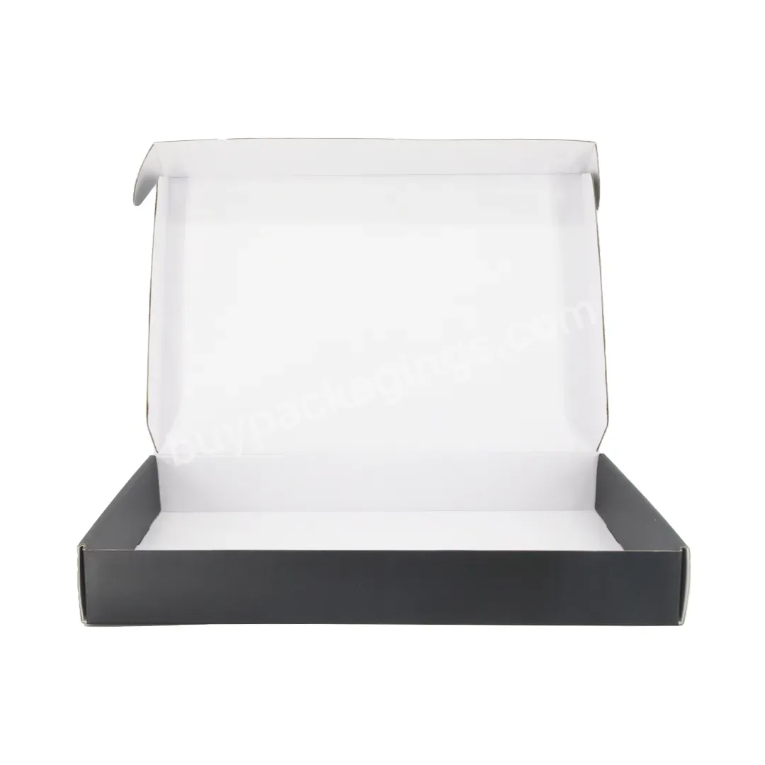 Colorful Printing Custom Beautiful Black White Paper Shipping Donut Cardbox Cloth Mailer Box