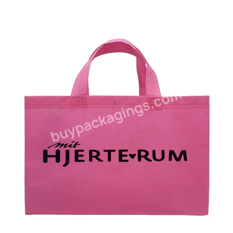 Colorful Waterproof Promotional Non Woven Food Packing Bag For Takeaway Non Woven Tote Color Bag