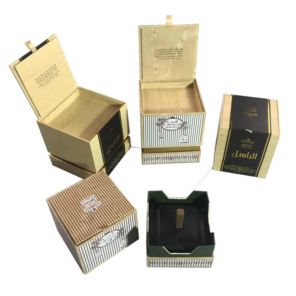 Commercial Use Empty Small kraft Paper Gift Pull Box Storage Cosmetics Lip Eyelash Good Quality Cardboard Packaging Box