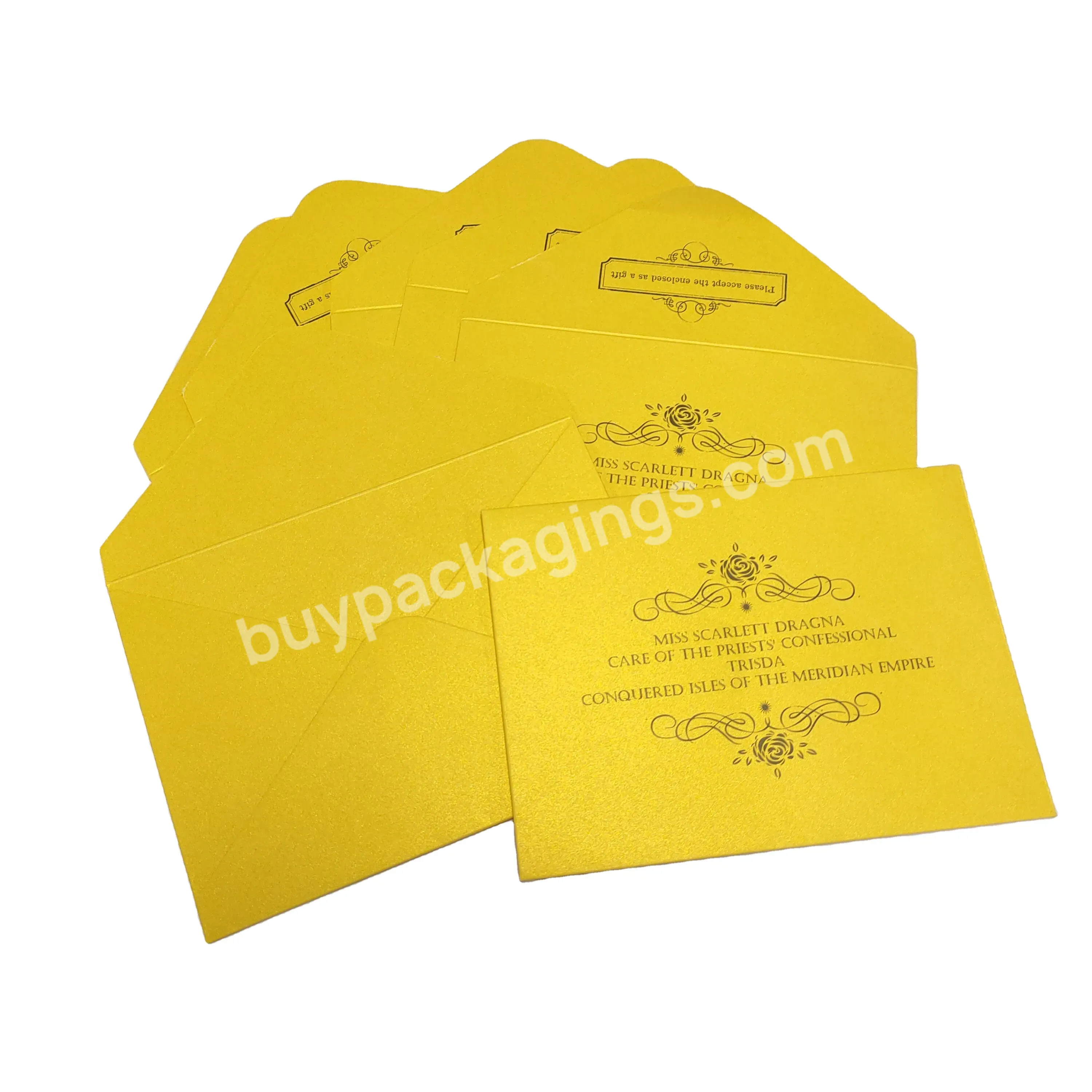 Compact Kraft Paper Envelope Custom Private Logo With Pvc Window