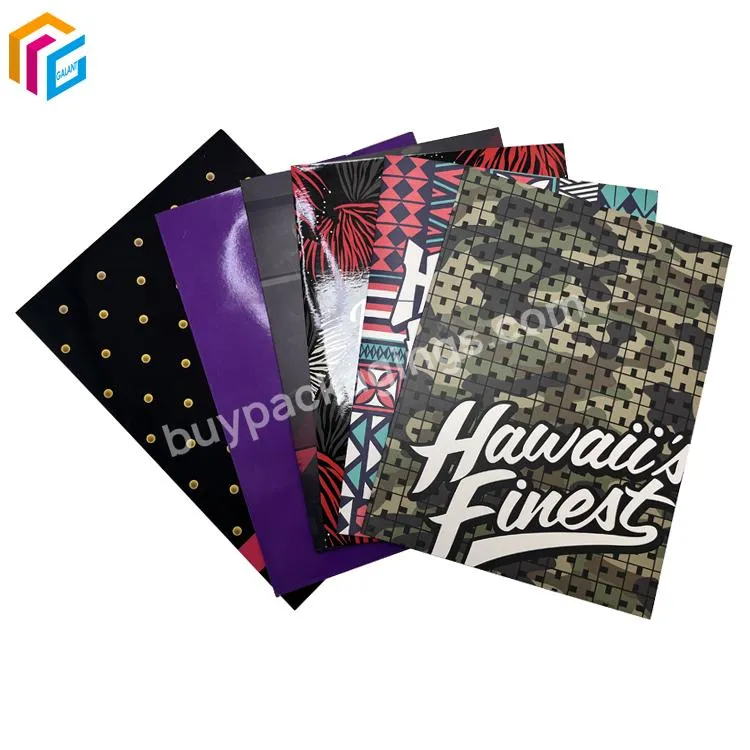 Company Promotion Paper Document Presentation A4 Pocket Folder Custom Logo Recycled A5 File Folder