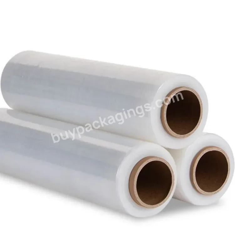 Company Strech Shrink Wrap Pallet Lldpe Plastic Roll Transparent Stretch Film Roll