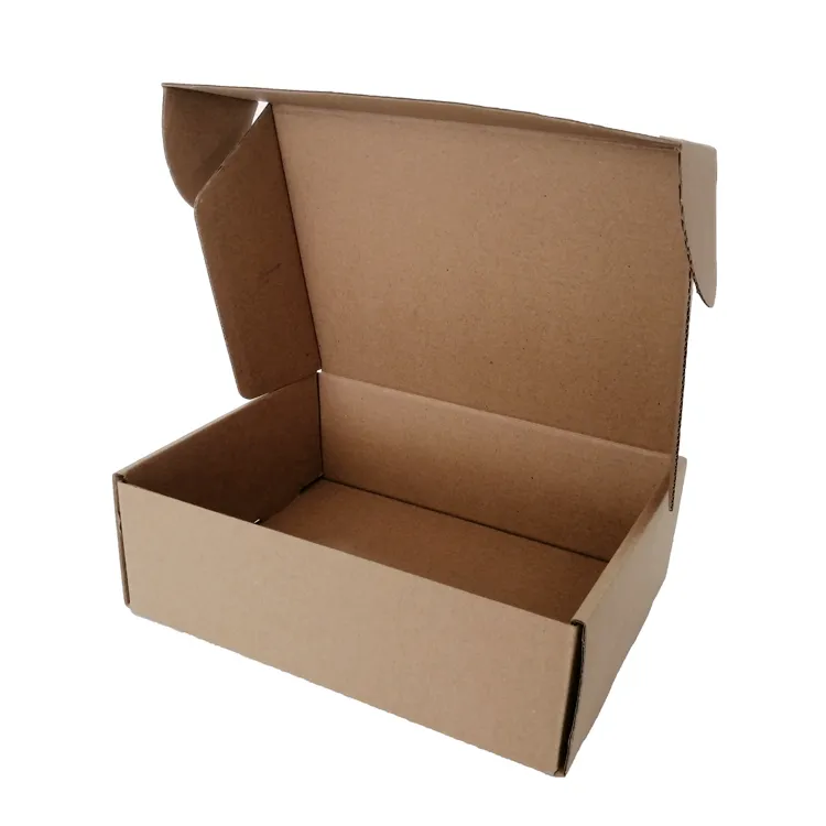 Competitive price small brown corrugated shipping cardboard box