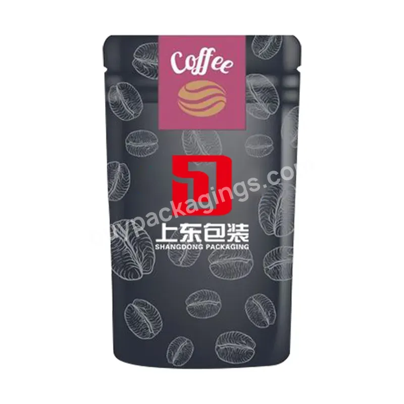 Compostable Biodegradable Food Grade Ziplock Tea Packaging Roasted Printed Coffee Bean Bags Stand Up Pouch With Value - Buy Coffee Bags,Coffee Bean Pouch,Coffee Bag.