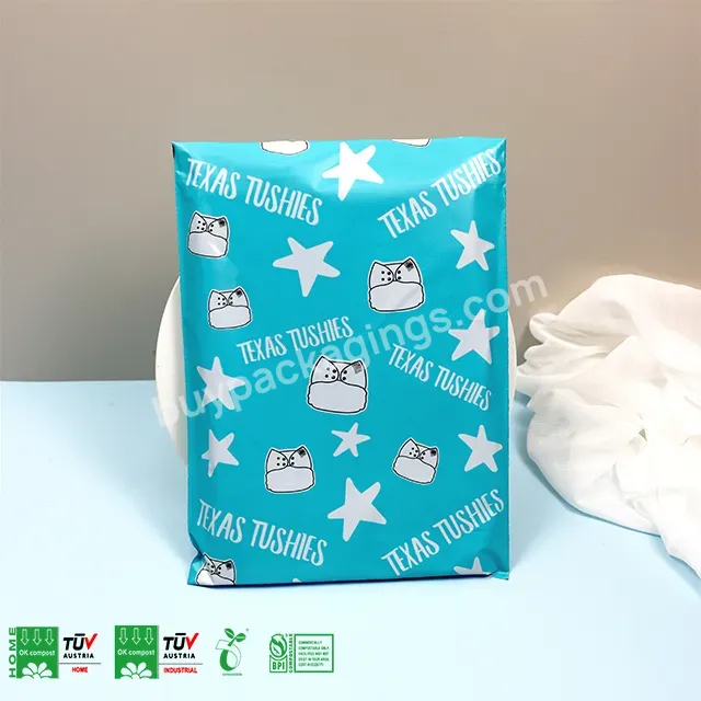 Compostable Clothing Packaging Plastic Courier Mailing Mailer Shipping Envelopes Bag Polymailer